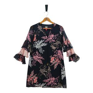 Vince Camuto Ruffled Tiered Pink and Blue Sundress ✨Worn Once✨